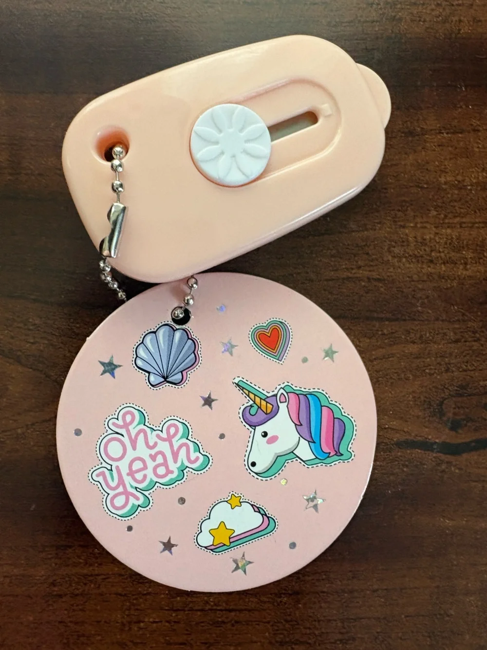 Box opener keychain